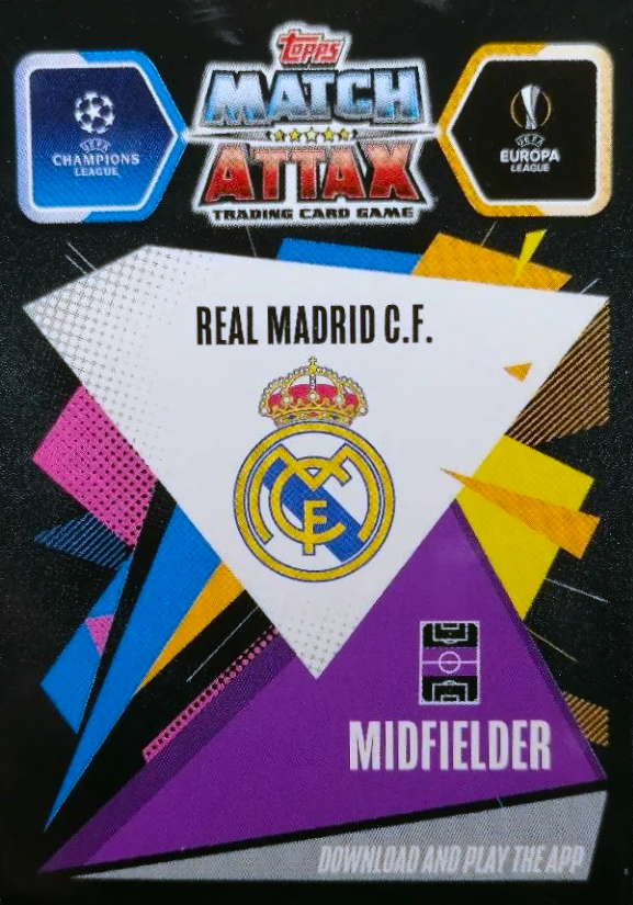 Luka Modrić - Match Attax UEFA Club Competitions 20/21