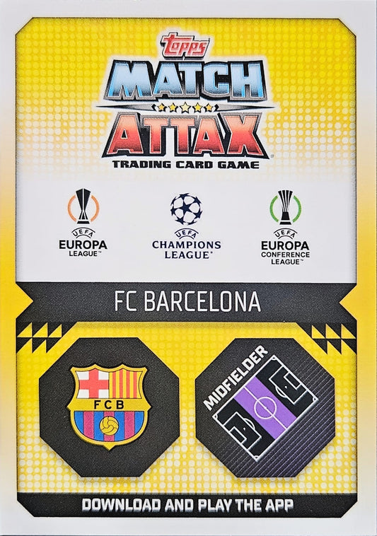 Gavi - Match Attax UEFA Club Competitions 22/23
