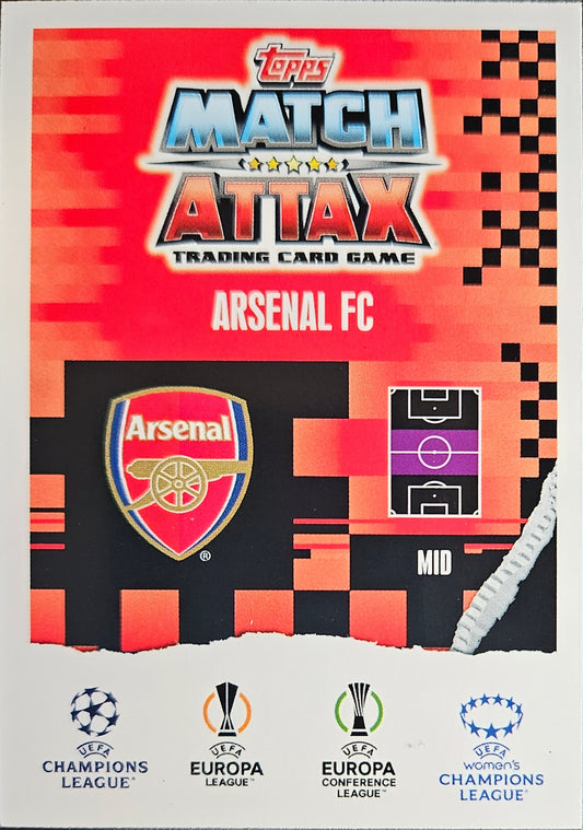 Declan Rice - 100 Club - Match Attax UEFA Club Competitions 23/24