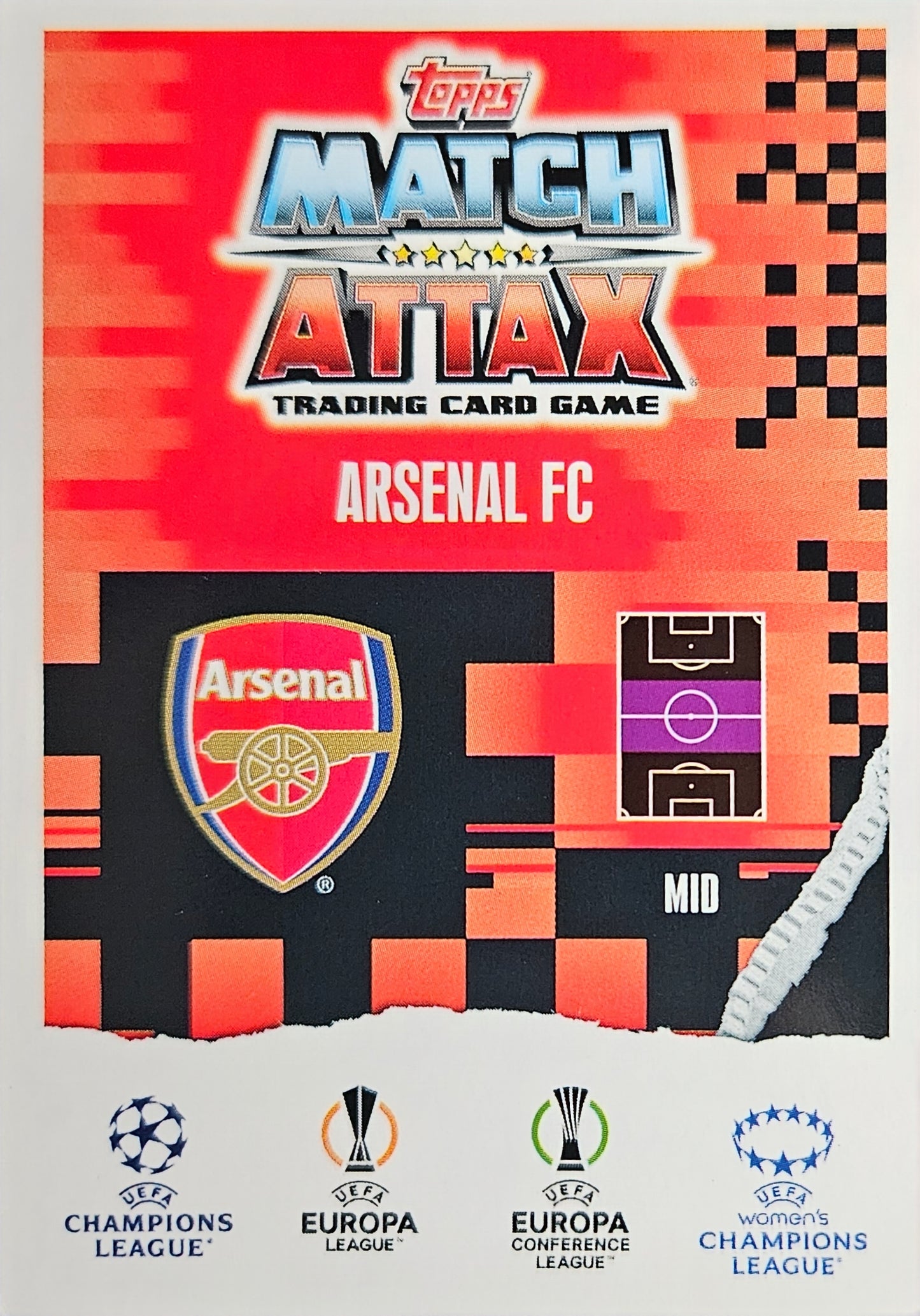 Bukayo Saka - Big Game Baller - Match Attax UEFA Club Competitions 23/24