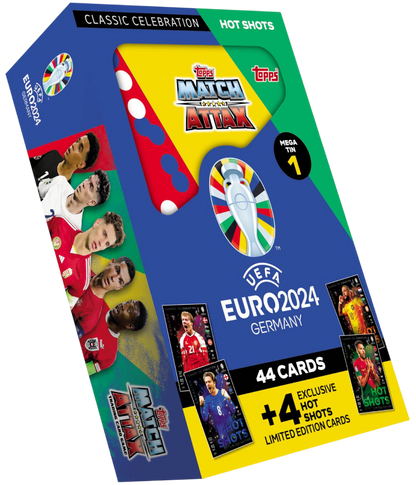 Match Attax UEFA EURO 2024 - Hot Shots - Mega Tin 1 Classic Celebration