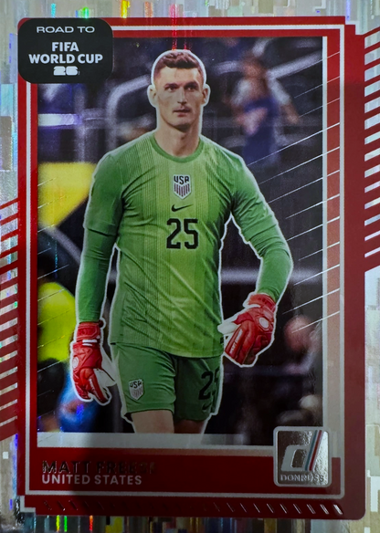 Matt Freese - Prism Foil - Donruss Road to FIFA World Cup 26