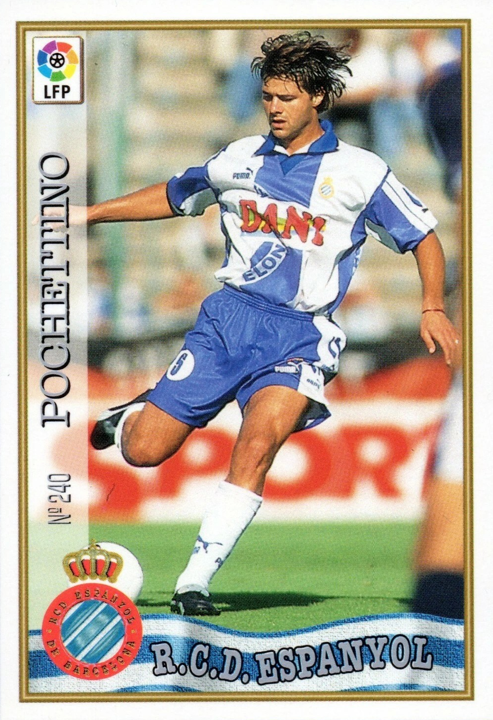 Mauricio Pochettino - Las Fichas de la Liga 97/98