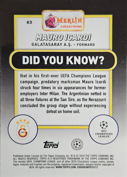 Mauro Icardi - Merlin UEFA Club Competitions 23/24