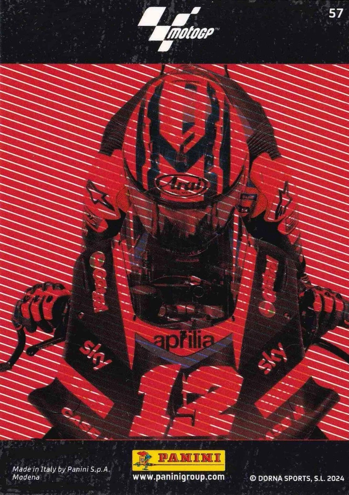 Maverick Viñales - Helmet - MotoGP 2024 75th Anniversary