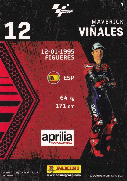 Maverick Viñales - Starting Grid - MotoGP 2024 75th Anniversary