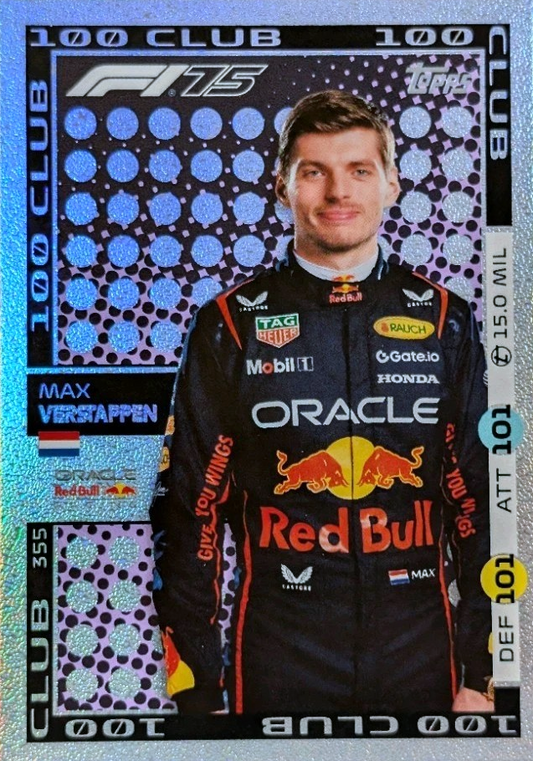Max Verstappen - 100 Club - Turbo Attax Formula 1 2025
