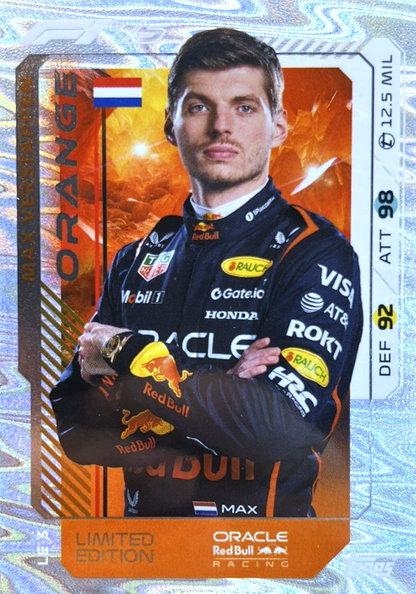 Max Verstappen - Orange - Turbo Attax Formula 1 2025