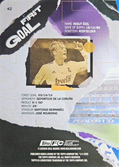 Mesut Özil - First Goal - Team Set Real Madrid 24/25