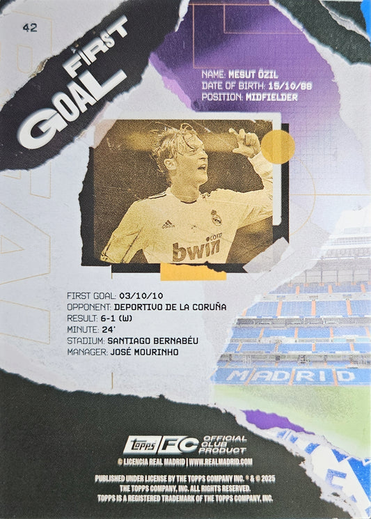 Mesut Özil - First Goal - Team Set Real Madrid 24/25