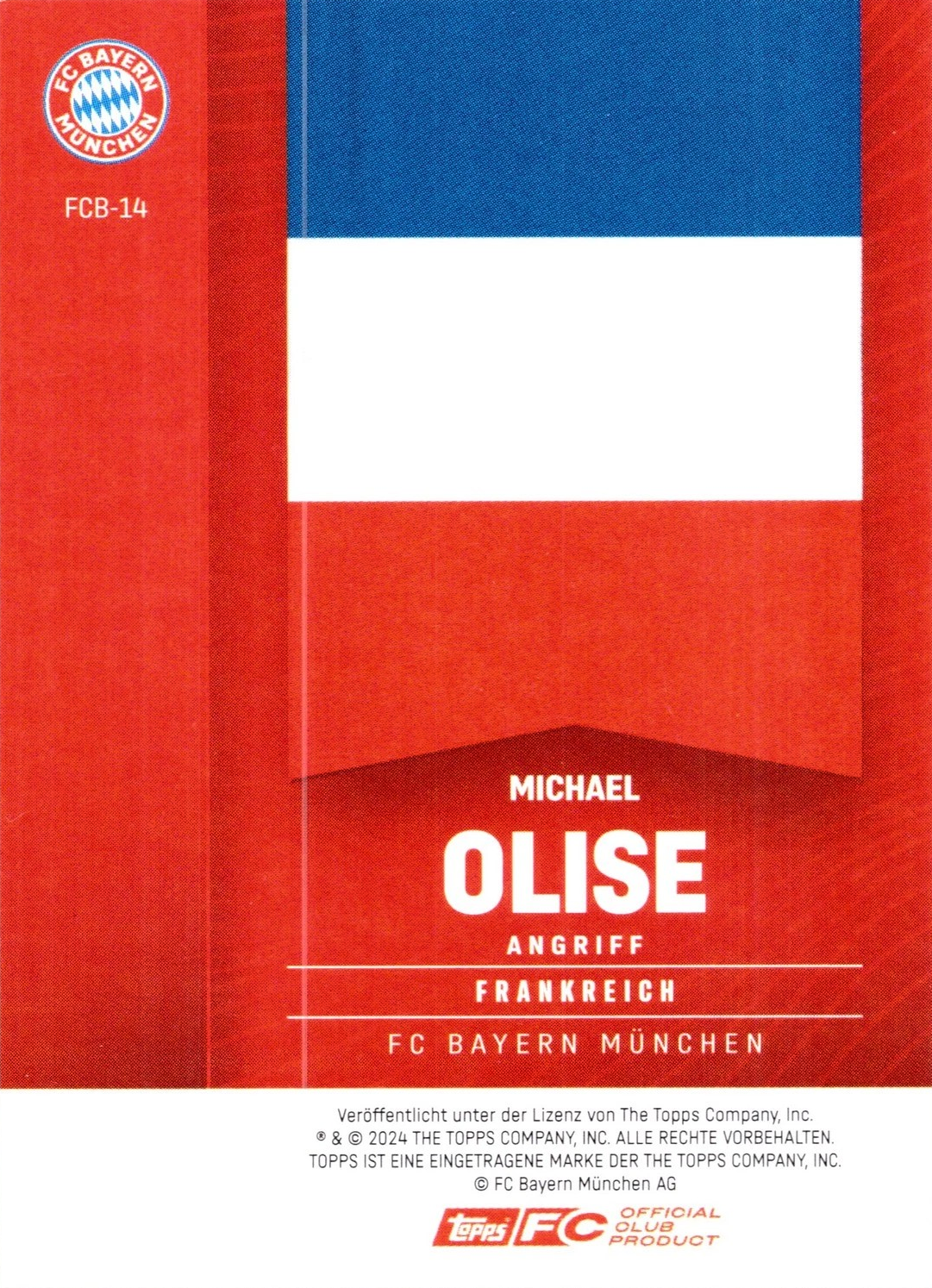 Michael Olise - Fan Set Bayern Munich 24/25