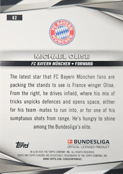 Michael Olise - Topps Chrome Bundesliga 24/25