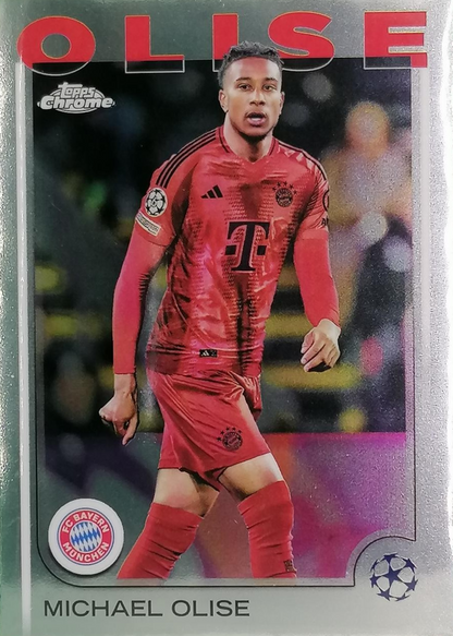 Michael Olise - Topps Chrome UEFA Club Competitions 24/25