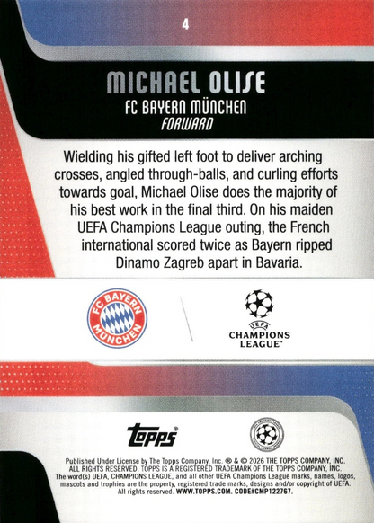 Michael Olise - UEFA Club Competitions 25/26