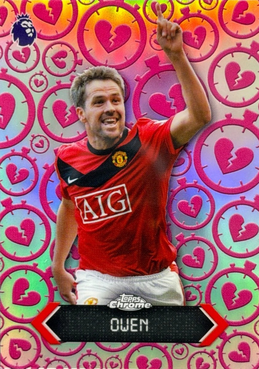 Michael Owen - Heartbreaker - Topps Chrome Premier League 2026
