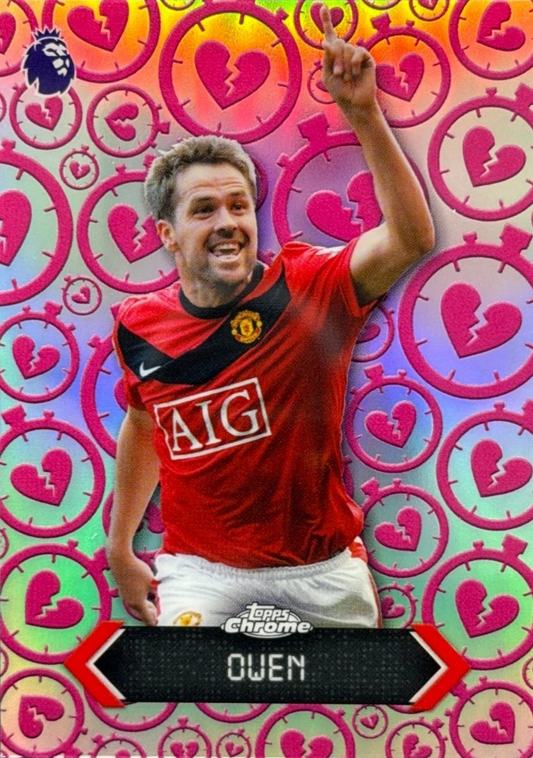 Michael Owen - Heartbreaker - Topps Chrome Premier League 2026