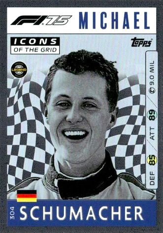 Michael Schumacher - Icons of the Grid - Turbo Attax Formula 1 2025