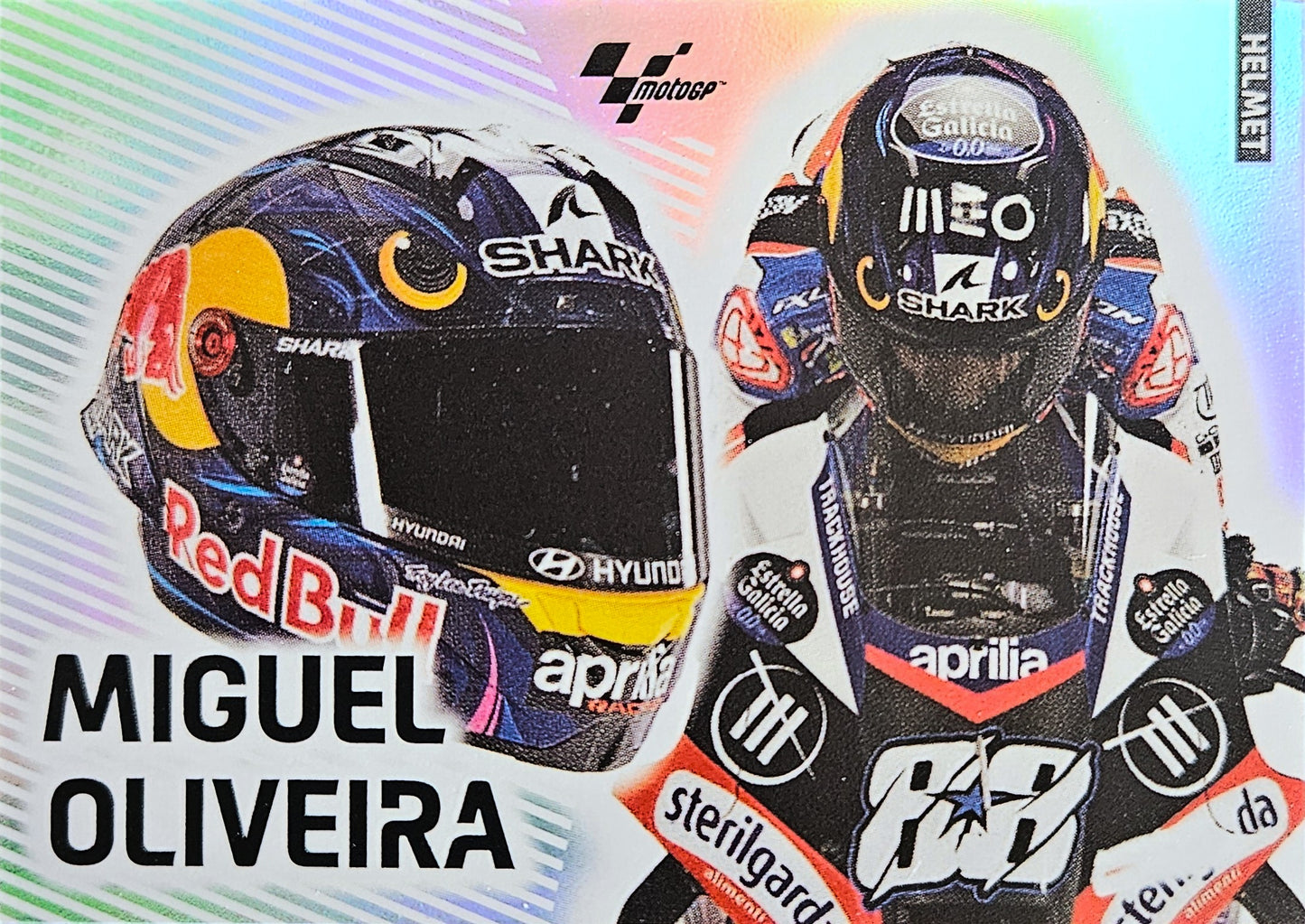 Miguel Oliveira - Helmet - MotoGP 2024 75th Anniversary