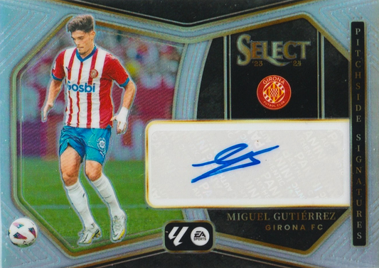Miguel Gutiérrez - Autógrafo original - Select LaLiga 23/24