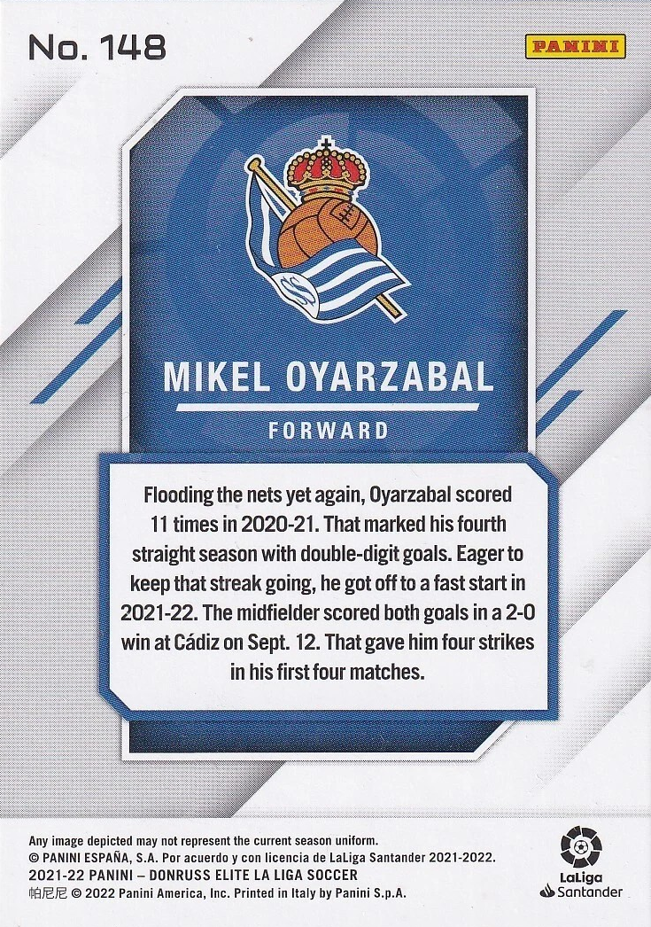 Mikel Oyarzabal - Donruss Elite LaLiga 21/22