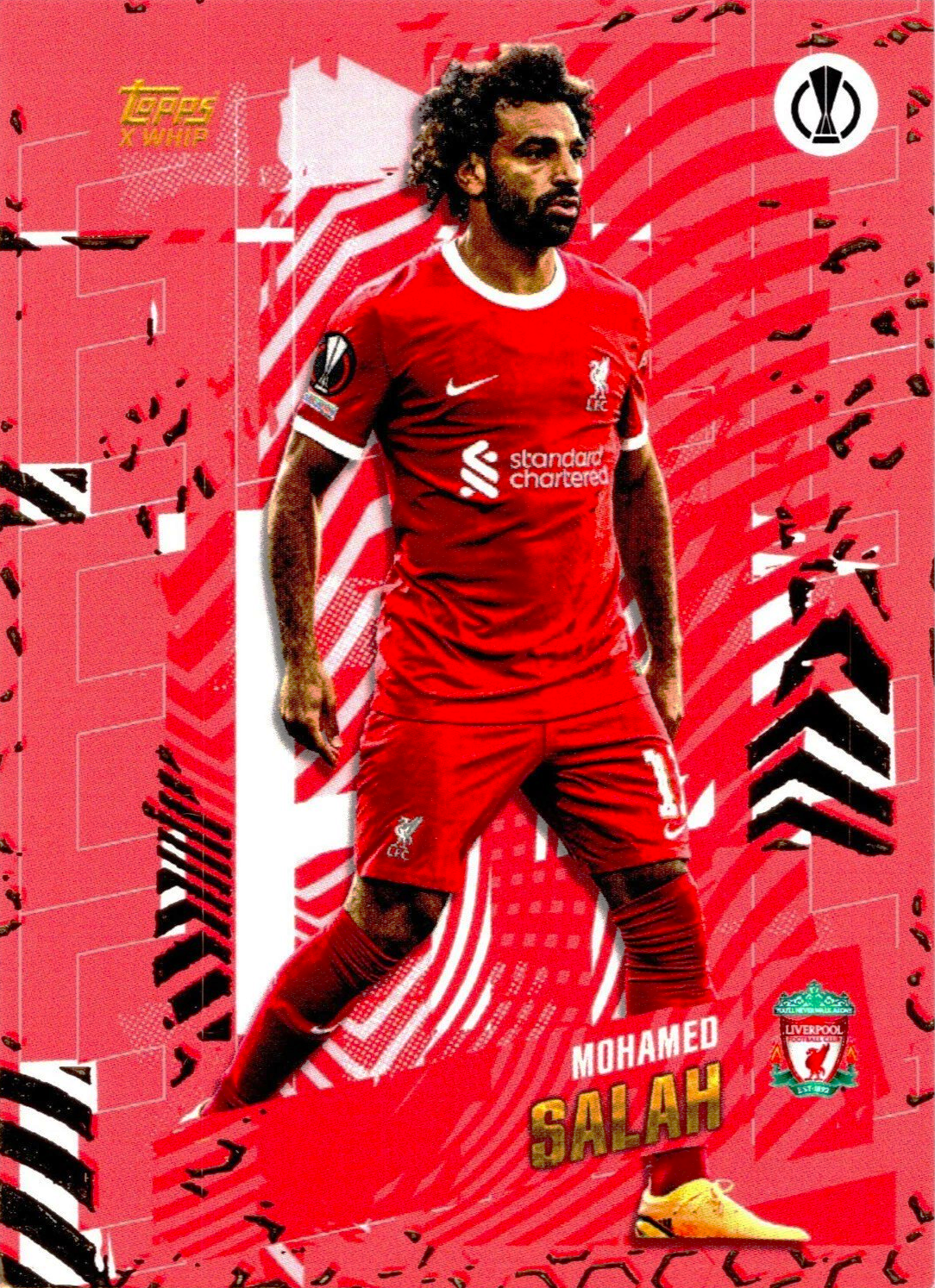Mohamed Salah - Elite - Topps Gold UEFA Club Competitions 23/24