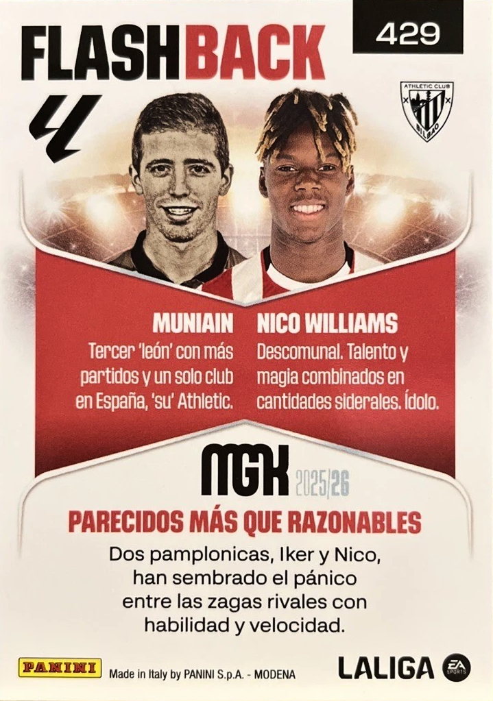 Muniain - Nico Williams - Flashback - Megacracks 25/26