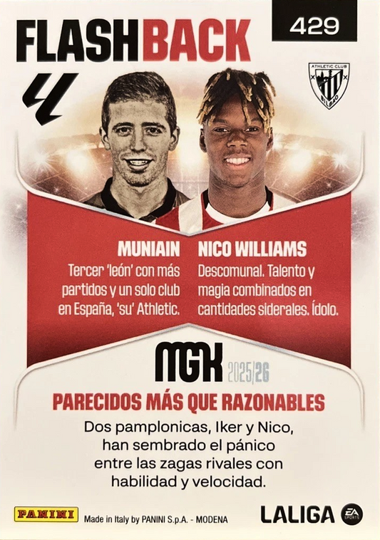 Muniain - Nico Williams - Flashback - Megacracks 25/26