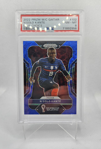 N'Golo Kanté /135 - PSA 8 - Prizm FIFA World Cup Qatar 2022