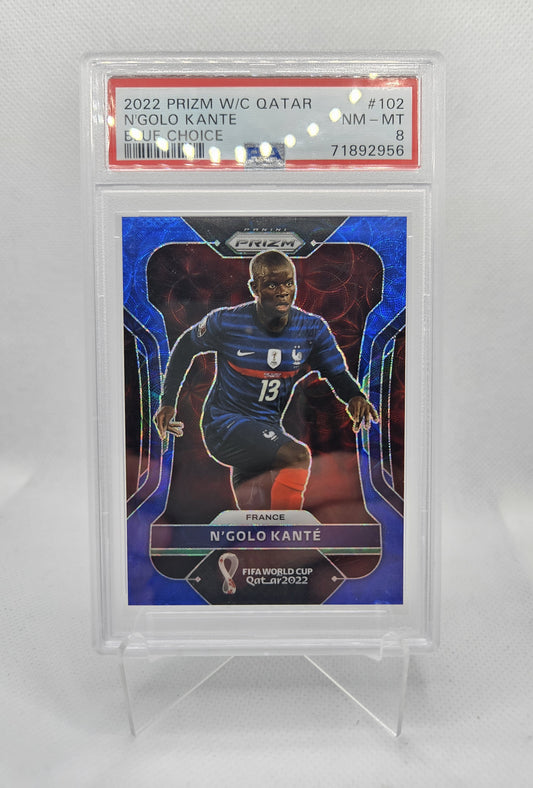N'Golo Kanté /135 - PSA 8 - Prizm FIFA World Cup Qatar 2022