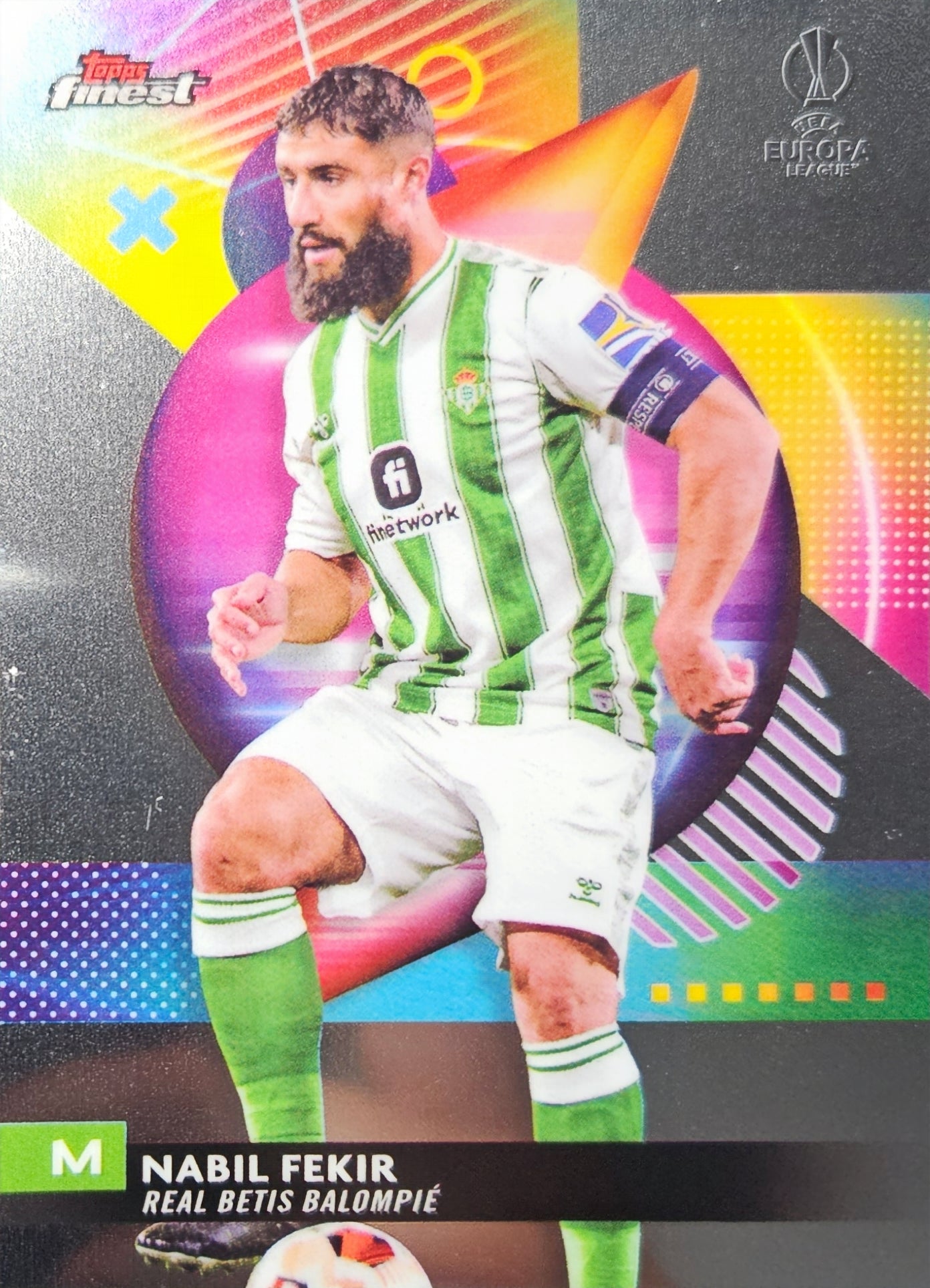 Nabil Fekir - Topps Finest 23/24