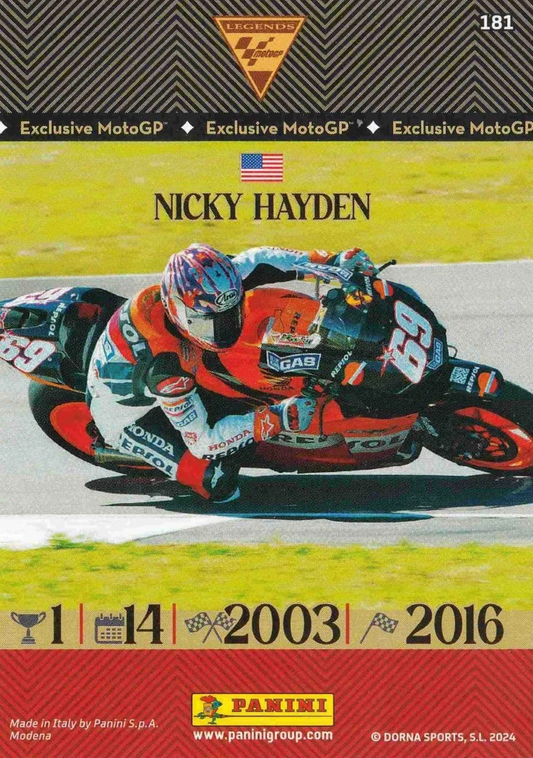 Nicky Hayden - Legends - MotoGP 2024 75th Anniversary