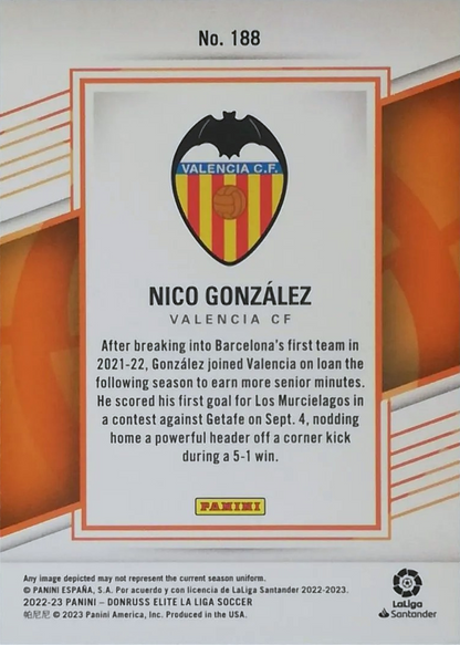 Nico González - Donruss Elite LaLiga 22/23