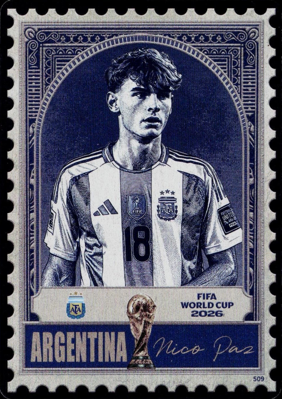 Nico Paz - Sello - Kayou x FIFA World Cup 2026