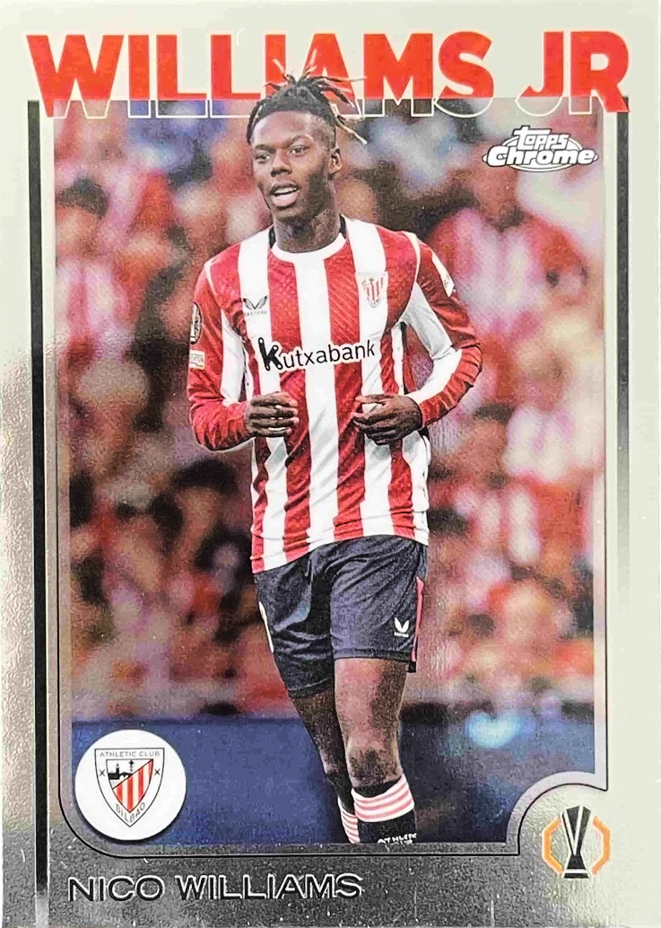 Nico Williams - Topps Chrome UEFA Club Competitions 24/25