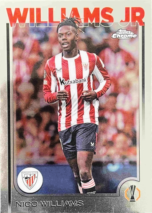Nico Williams - Topps Chrome UEFA Club Competitions 24/25