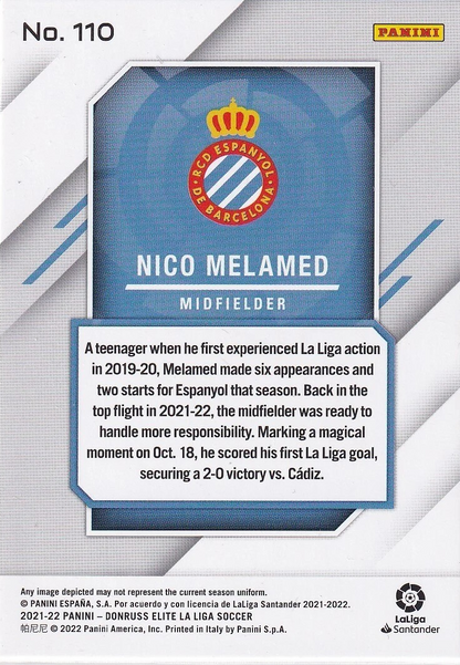 Nico Melamed (RC) - Donruss Elite LaLiga 21/22