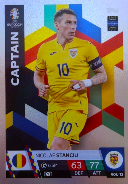 Nicolae Stanciu - Captain - Match Attax Euro 2024 Germany