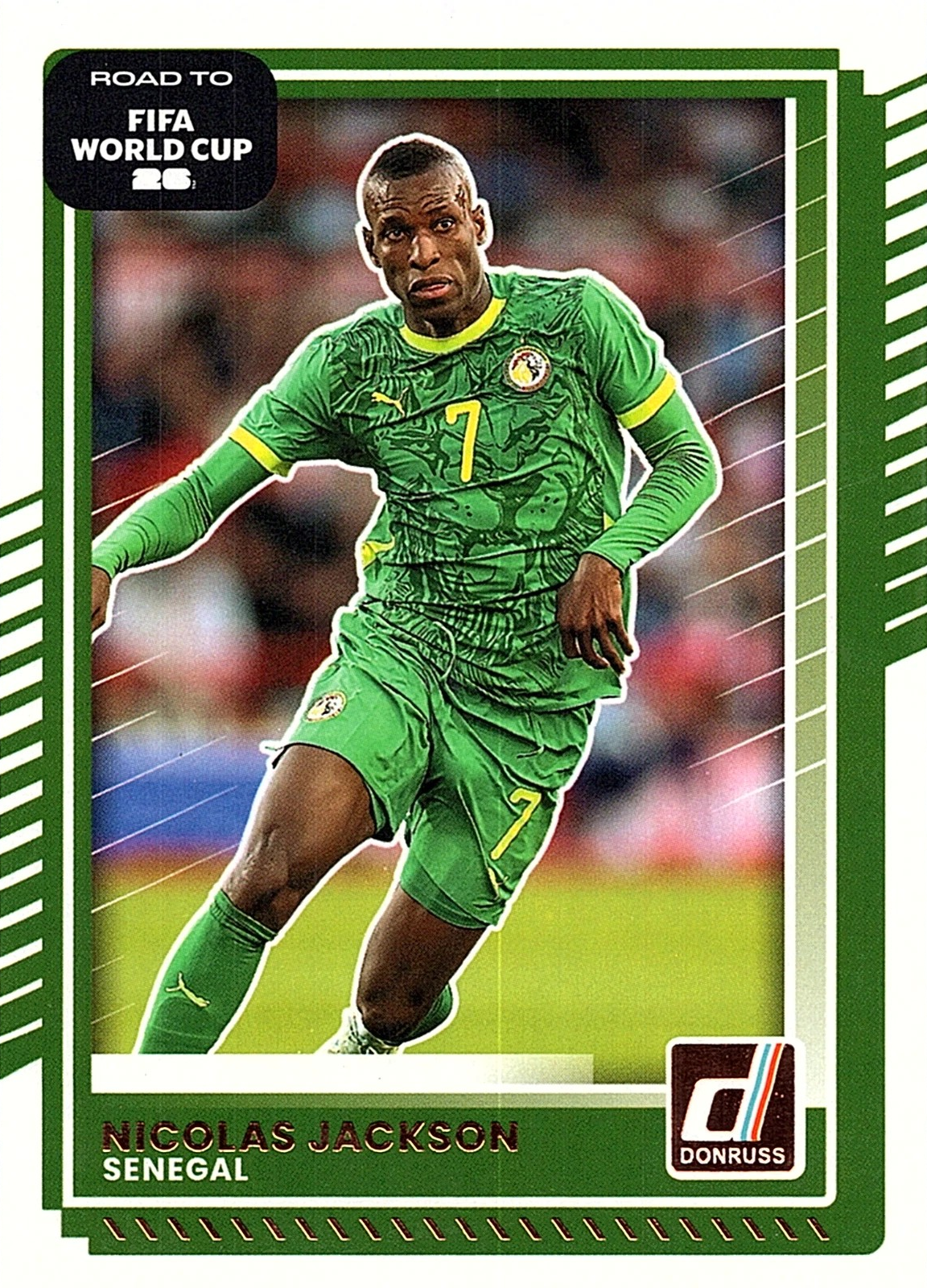 Nicolas Jackson - Donruss Road to FIFA World Cup 26