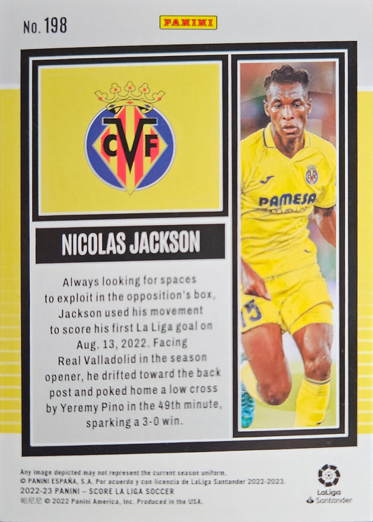 Nicolas Jackson (RC) - Silver Swirl - Score LaLiga 22/23