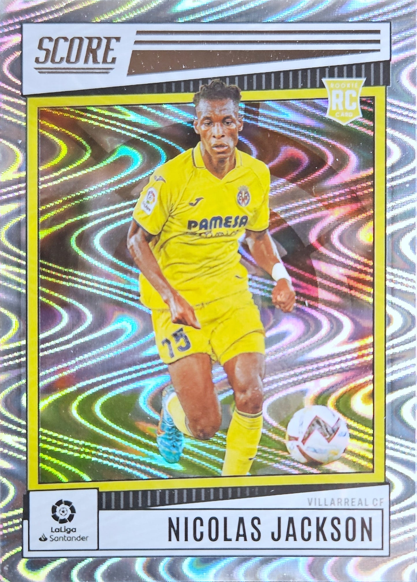 Nicolas Jackson (RC) - Silver Swirl - Score LaLiga 22/23