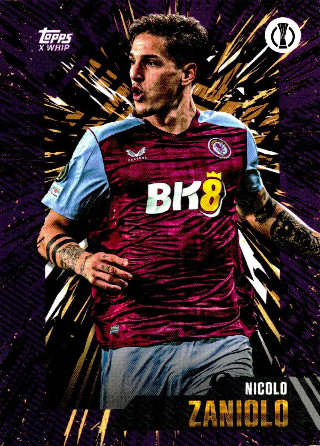 Nicolò Zaniolo - Topps Gold UEFA Club Competitions 23/24