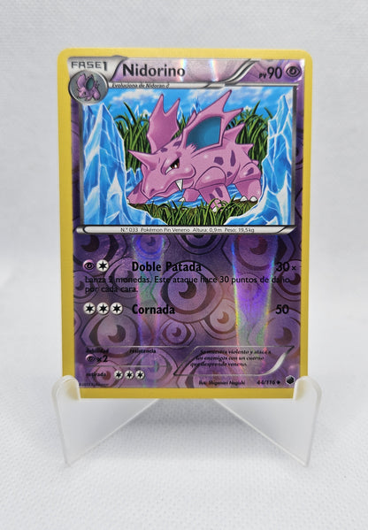Nidorino - 44/116 Reverse Holo - Plasma Freeze - Pokémon 2013