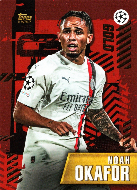 Noah Okafor - Gold - Topps Gold UEFA Club Competitions 23/24