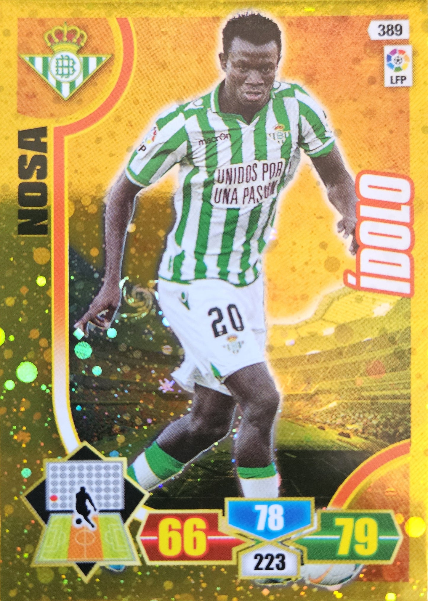 Nosa Igiebor - Ídolo - Adrenalyn XL LaLiga 13/14
