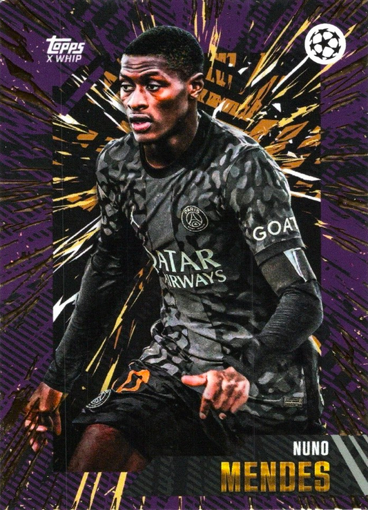 Nuno Mendes - Topps Gold UEFA Club Competitions 23/24
