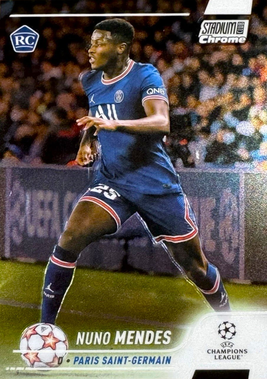 Nuno Mendes (RC) - Stadium Club Chrome 21/22