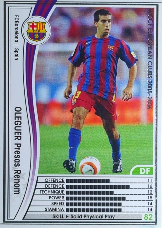 Oleguer Presas - European Clubs - WCCF 05/06