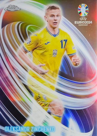 Oleksandr Zinchenko - Topps Chrome EURO 2024 Germany