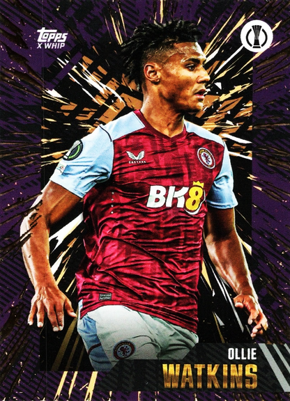 Ollie Watkins - Topps Gold UEFA Club Competitions 23/24