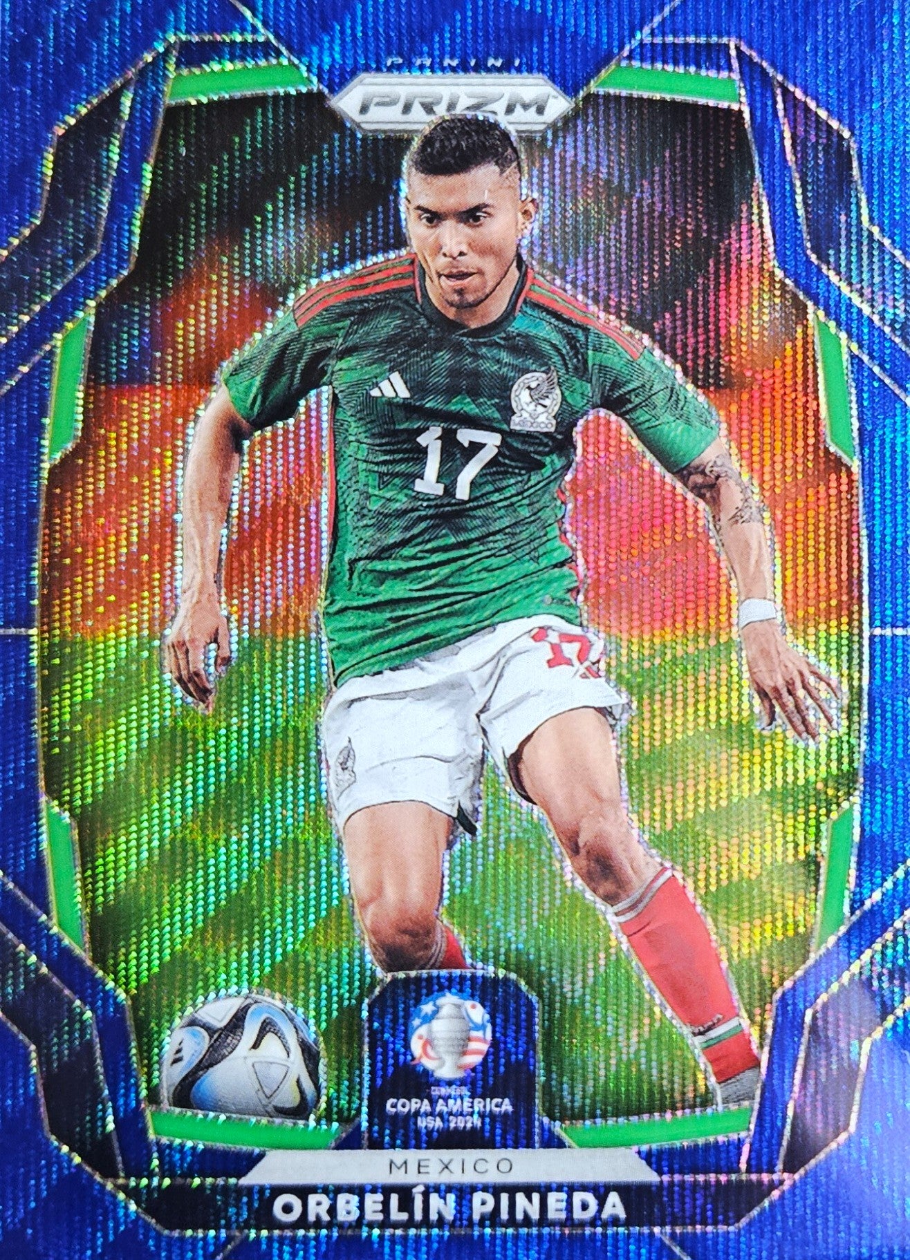 Orbelín Pineda /199 - Prizm CONMEBOL Copa América 2024